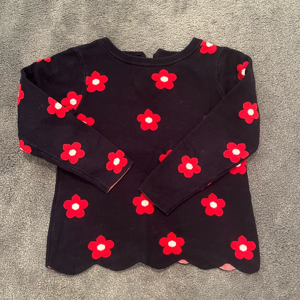 Jacadi Girls Cotton Sweater -size 6- perfect condition